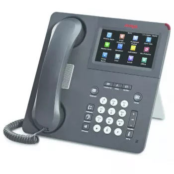 Avaya 9650C deskphone IP-telefoon charcoal 2 lijnen LCD