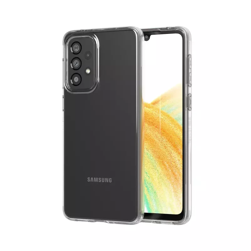 Tech21 EVOLITE SINGLETON-CLEAR telefoonhoesje transparant, licht ontwerp