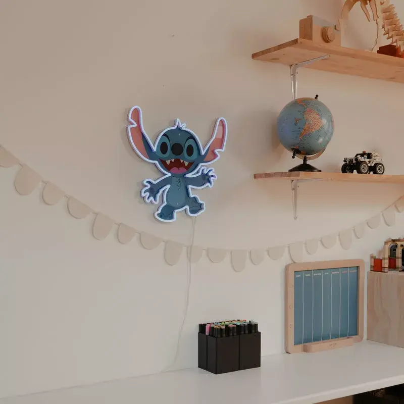 Leuchtdekofigur YELLOWPOP Full Stitch Body blauw LED 278mm