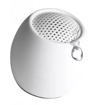 Draagbare mono-luidspreker Boompods Zero – wit, 3 W RMS, 3 cm driver, IPX6, 5 u accu