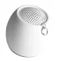 Draagbare mono-luidspreker Boompods Zero – wit, 3 W RMS, 3 cm driver, IPX6, 5 u accu