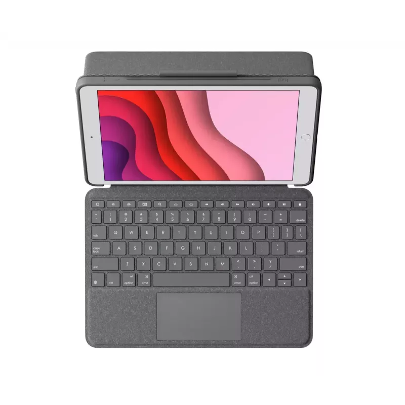 Logitech Combo Touch toetsenbordhoes voor iPad 7e, 8e, 9e generatie