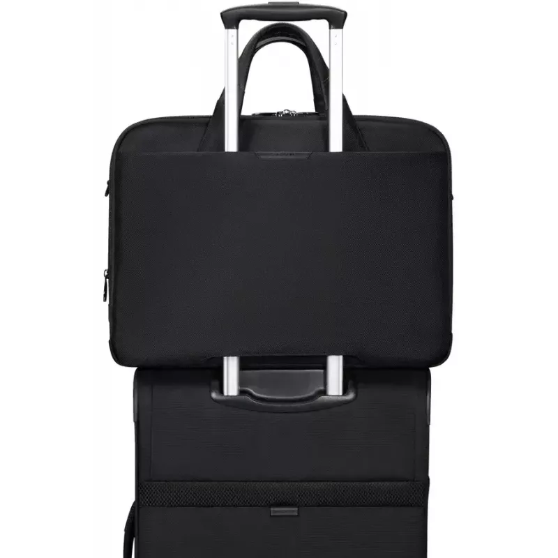 Aktetas Samsonite PRO-DLX 6 43,9 cm zwart uitschuifbaar