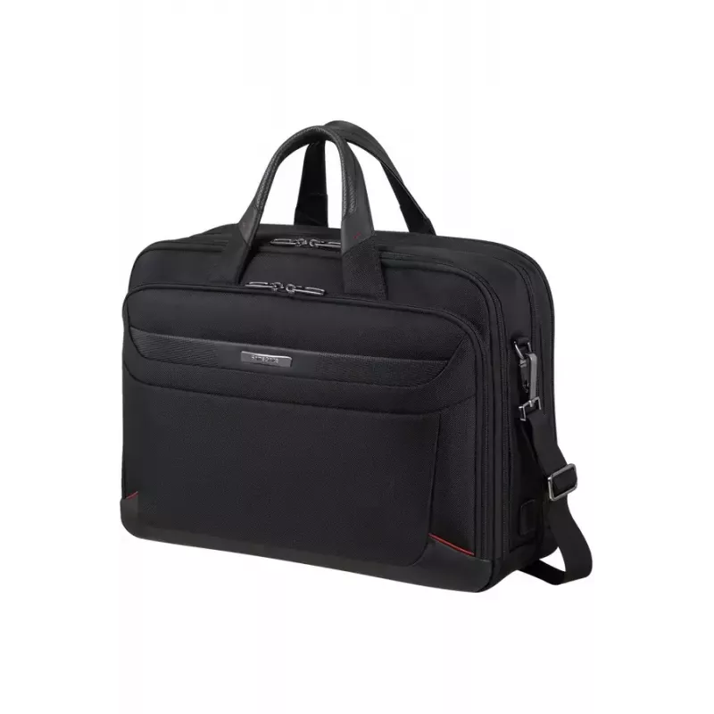 Aktetas Samsonite PRO-DLX 6 43,9 cm zwart uitschuifbaar