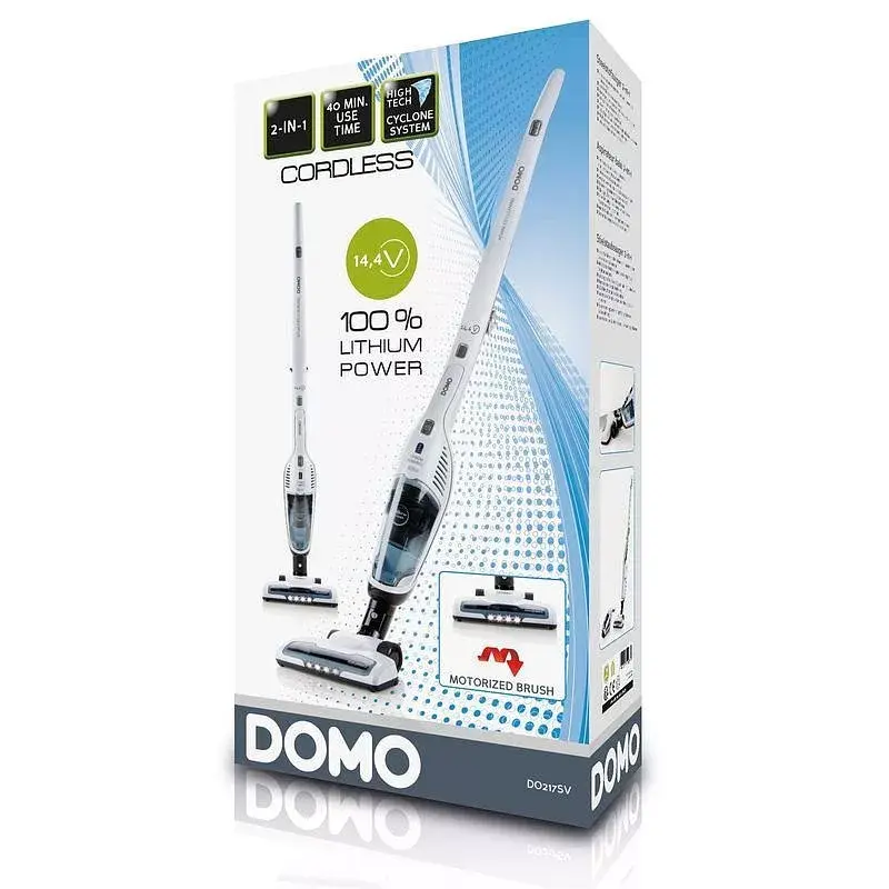 2-in-1 steelstofzuiger Domo DO217SV