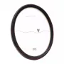 Enkele fotolijst Deknudt S100F9 zwart karton glas hars