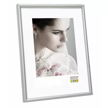 Enkele fotolijst Deknudt S011D1 zilver 310x460 mm