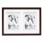 Multi-fotolijst Deknudt S65KQ2 bruin 340x245 mm