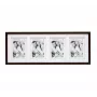 Meervoudige fotolijst Deknudt S65KQ4 bruin 4 stuks 630x245x20 mm