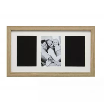 Multi-fotolijst Deknudt S66KB3 hout 490x260 mm