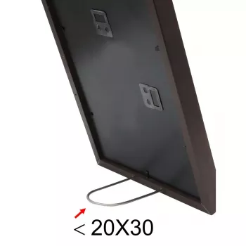 Enkele fotolijst Deknudt S65KQ1 bruin 20X30