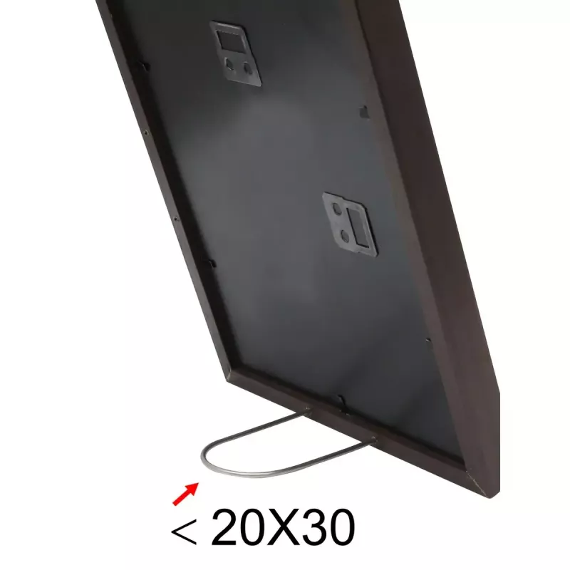 Enkele fotolijst Deknudt S65KQ1 bruin 20X30
