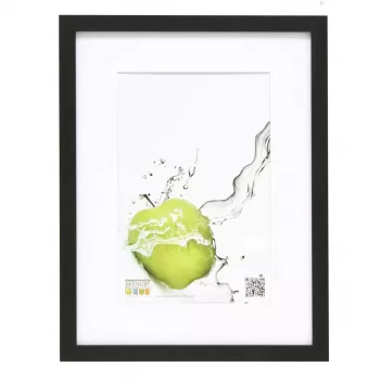 Enkele fotolijst Deknudt S66KF2 P1 zwart MDF 30x40 cm