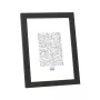 Enkele fotolijst Deknudt S44CF2 zwart 20X30 glas MDF