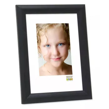 Enkele fotolijst Deknudt S40CL2 zwart hout 15x20 cm