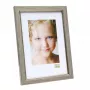 Enkele fotolijst Deknudt S46AD1 zilver hars hout 20x30 cm