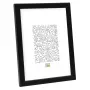 Enkele fotolijst Deknudt S41JL2 zwart karton glas hout