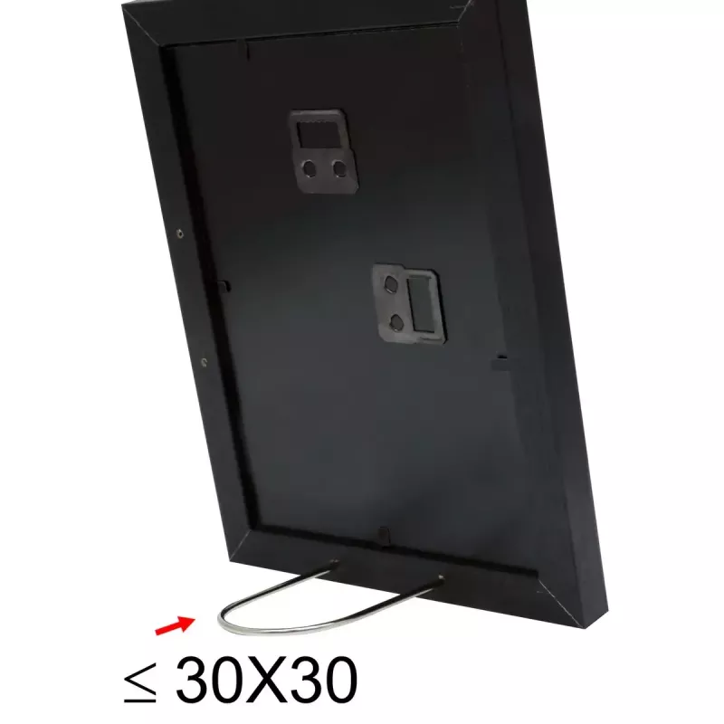 Enkele fotolijst Deknudt S66KF2 P1 zwart 30x45