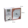 Fotolijstenset Deknudt S46YK1 wit MDF glas hout