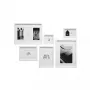 Fotolijstenset Deknudt S46YK1 wit MDF glas hout