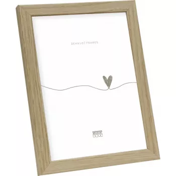 Fotolijst Deknudt S47CJ1 massief hout eiken voor A4 (21 x 29,7 cm)