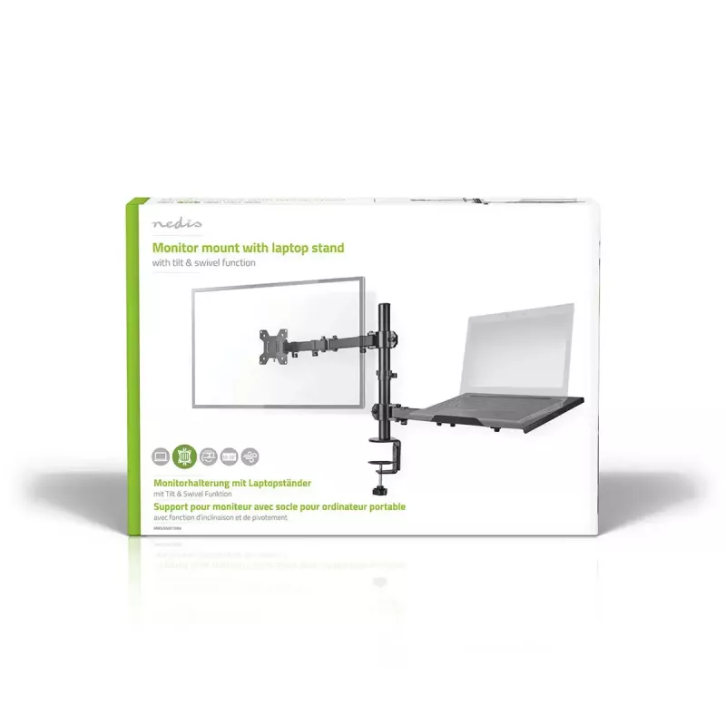Monitorbeugel Nedis MMSISNB110BK 81,3 cm 32 inch bureau zwart