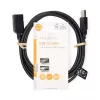 Nedis CCGL60010BK20 USB 2.0 verlengkabel, A male naar A female, 2 m, zwart