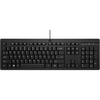 Bedraad toetsenbord HP 125 van HP, model HP 125 Wired KB SP (USB-verbinding)