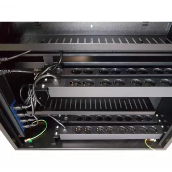 Draagbare apparaatbeheerwagen Acer Leba NoteCart Flex Extended 16 Schuko-stekkers