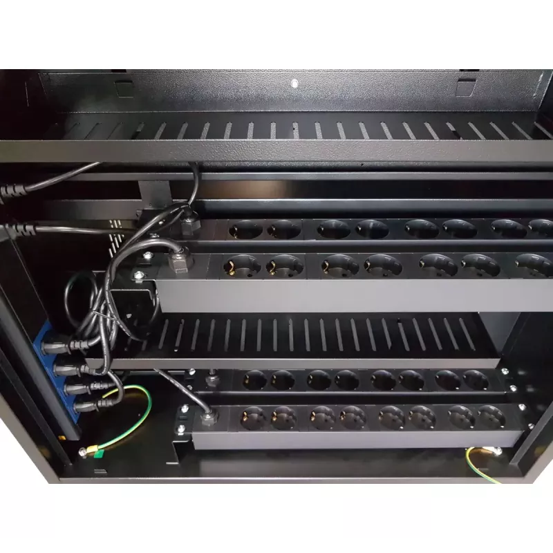 Draagbare apparaatbeheerwagen Acer Leba NoteCart Flex Extended 16 Schuko-stekkers