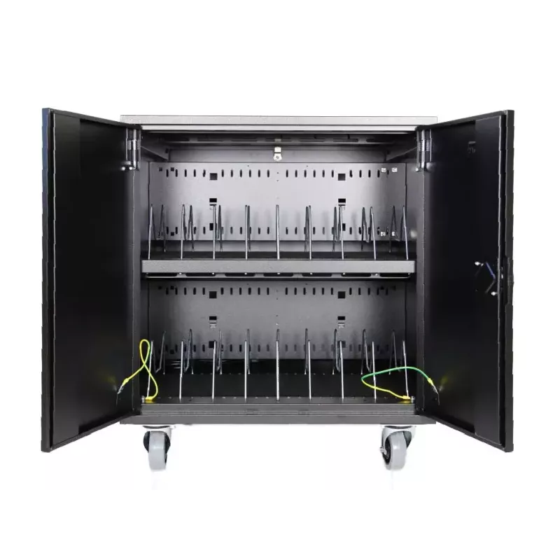 Draagbare apparaatbeheerwagen Acer Leba NoteCart Flex Extended 16 Schuko-stekkers