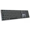 LogicKeyboard SKB-TM-UK full-size toetsenbord USB + Bluetooth, QWERTY UK English, titanium