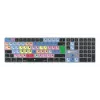 Full-size Bluetooth-toetsenbord LogicKeyboard LKB-MCOM4-TM — QWERTZ Duits layout, 109 toetsen, titanium grijs