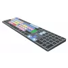 Full-size Bluetooth-toetsenbord LogicKeyboard LKB-MCOM4-TM — QWERTZ Duits layout, 109 toetsen, titanium grijs