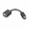 DisplayPort-naar-VGA-adapterkabel Lenovo 45J9524 200 mm