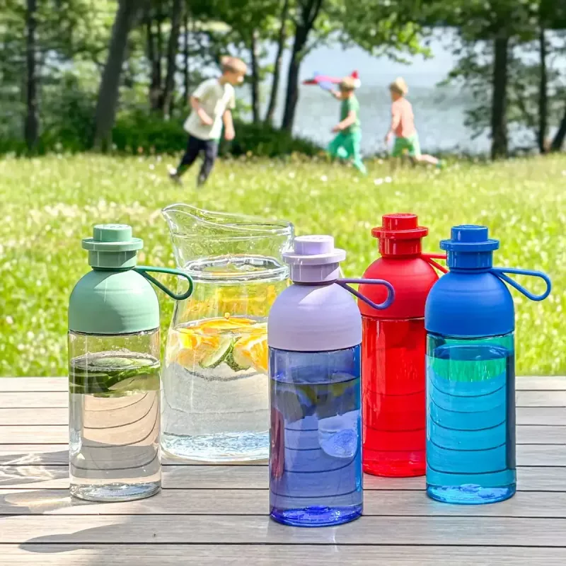 Drinkfles room copenhagen 0,5 L — lichtgroen/transparant, herbruikbare kunststoffles