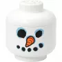 Storage Head Snowman large by room copenhagen — LEGO-compatibele speelgoedopbergbak, wit