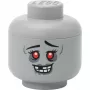 Room Copenhagen LEGO opbergkop „Zombie“ klein grijs – speelgoedopbergbak