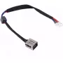 Voeding-DC/IN-stekker met kabel voor Lenovo-laptops, vervangende DC-ingangsstekkerkabel