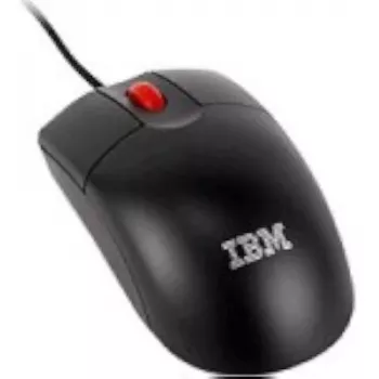 Bedrade optische muis IBM 3-toetsen USB model 45J44881