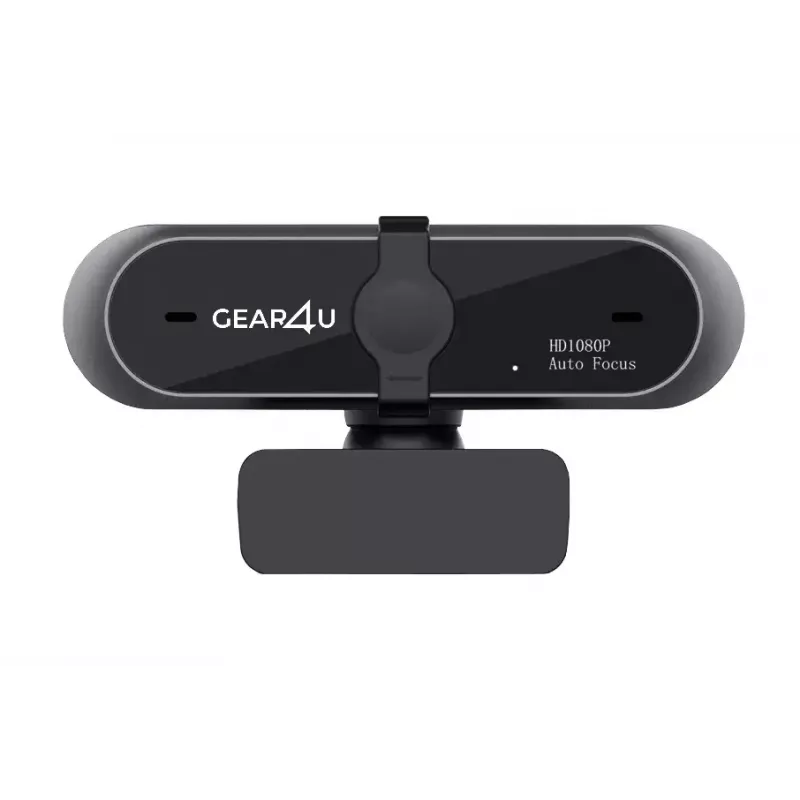 Webcam Gear4U T1WC73PRO 1920x1080 USB 2.0 zwart