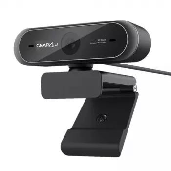 Webcam Gear4U T1WC73PRO 1920x1080 USB 2.0 zwart