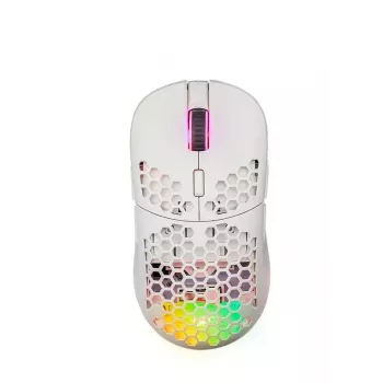 Fourze GM900 draadloze gaming muis, wit (FZ-GM900-002)