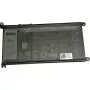 Laptopaccu Dell 60Wh 4-cels lithium-ion 0F3YGT voor compatibele Dell notebooks