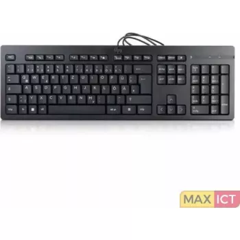 Bedrade toetsenbord HP 125 — HP 125 bedraad toetsenbord GR, USB-aansluiting, full-size-indeling