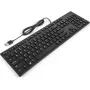 Bedraad USB-multimedia-toetsenbord Dell KB216 – 104 toetsen, basisindeling, USB-aansluiting