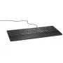 Toetsenbord DELL 580-ADGS universeel USB QWERTY Spaans zwart
