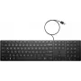 Bedrade toetsenbord HP 320K WD L96909-031, UK-layout
