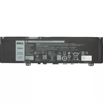 Accu Dell 0F62G0 38WHR 3-cels vervangende accu voor compatibele Dell-laptops