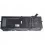 Laptopaccu Dell 52 Wh 4-cels model 451-BCOW voor compatibele Dell-notebooks